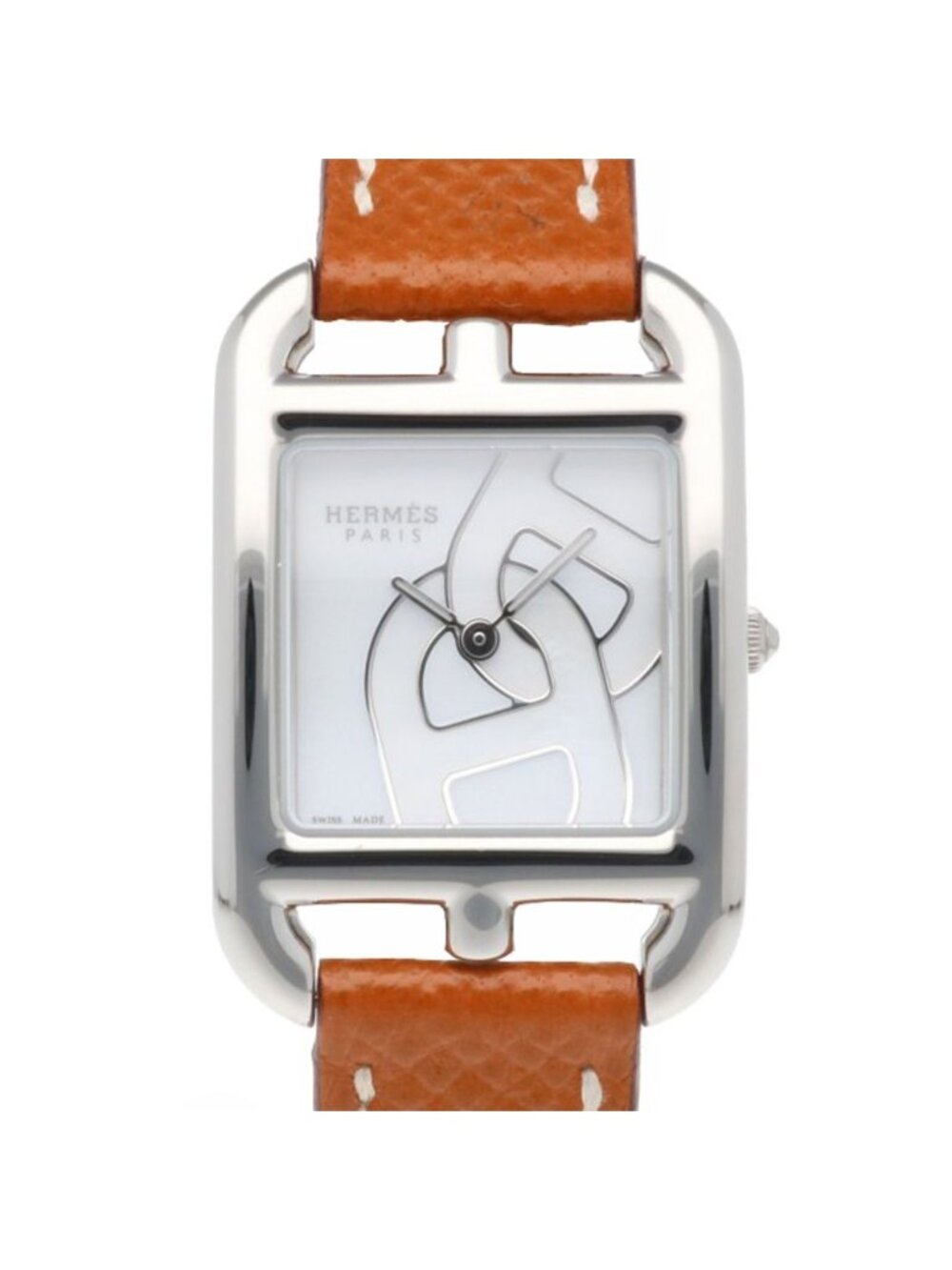 Hermes Cape Cod PM Watch Stainless Steel Quartz